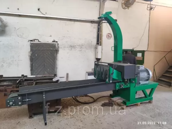 Щепоріз. Рубальна машина RM180Е. Дробарка дискова. Подрібнювач для щепи 55кВт