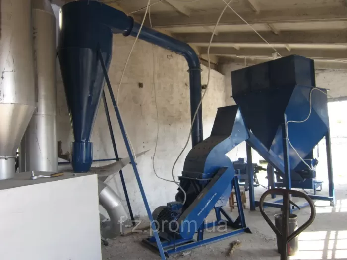 Hammer crusher for small fraction 27.5 kW-35.5 kW